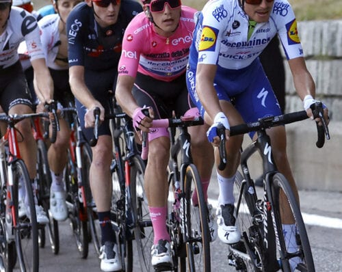 Fausto Masnada, Joao Almeida, Tao Geoghegan Hart, Madonna di Campiglio, Giro d'Italia 2020