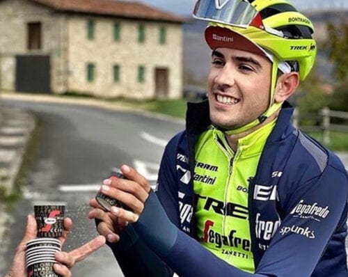 Matteo Moschetti, giorno di riposo, Vitoria, Vuelta Espana 2020