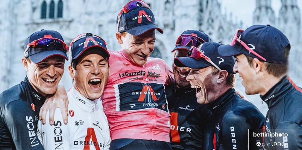 Tao Geoghegan Hart, Milano, podio, Giro d'Italia 2020