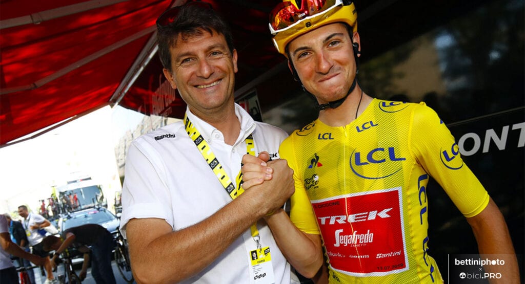 Luca Guercilena, Giulio Ciccone, Tour de France 2019