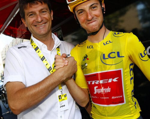 Luca Guercilena, Giulio Ciccone, Tour de France 2019