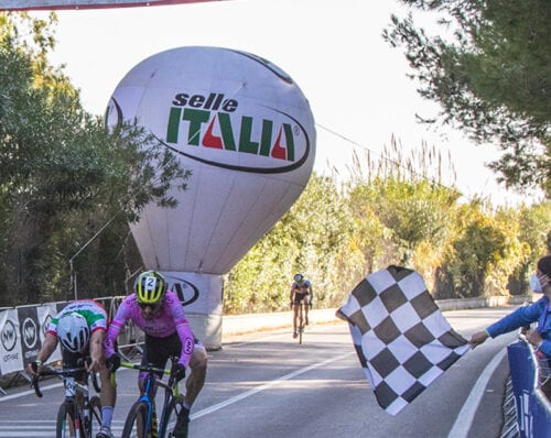 Giro d'Italia Ciclocross, Gallipoli 2020, uomini elite, volata Dorigoni-Cominelli