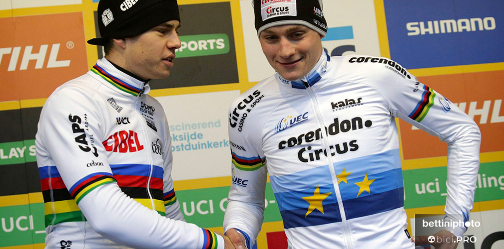 Wout Van Aert, Mathieu Van der Poel, Coppa del mondo ciclocross 2018. Koksjide