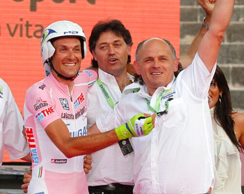 Ivan Basso, Stefano Zanatta, Dario Mariuzzo, Giro d'Italia 2010