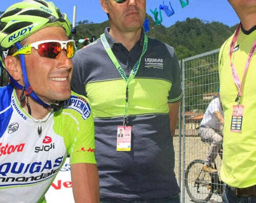 Ivan Basso, Stefano Zanatta, Roberto Amadio, Liquigas