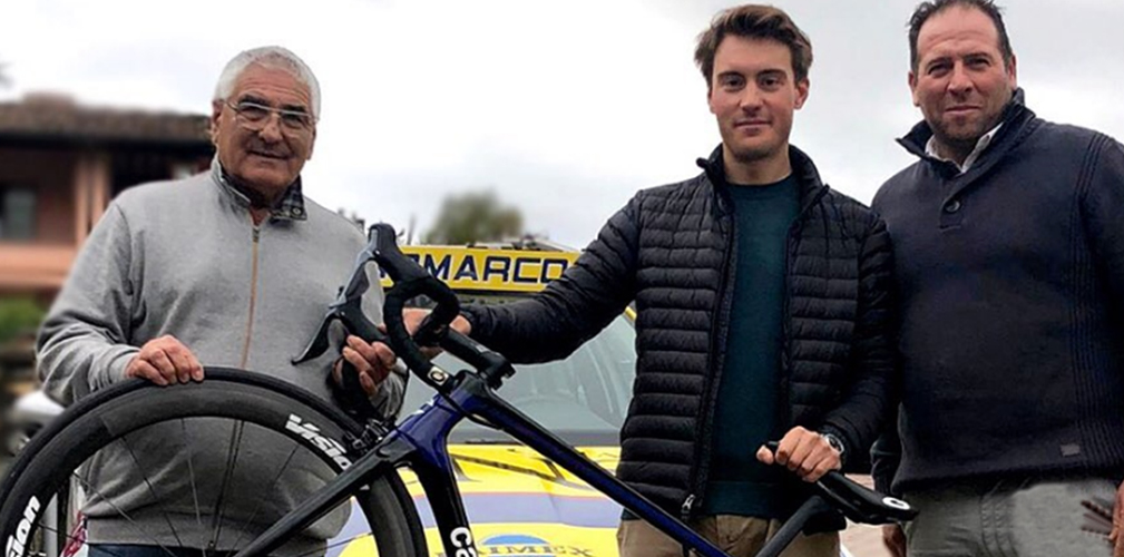 Carlo Franceschi, Alberto Bettiol, Gabriele Balducci, bici Cannondale alla Mastromarco, 2020