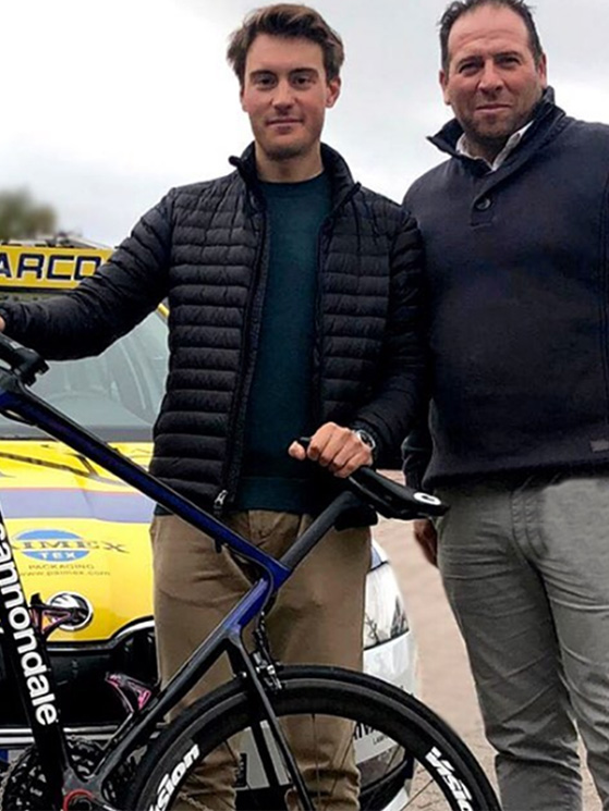 Alberto Bettiol, Gabriele Balducci, bici Cannondale alla Mastromarco, 2020