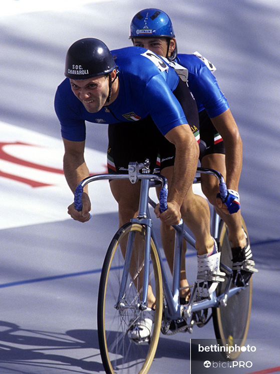 Roberto Chiappa, Federico Paris, bronzo mondiali di Palermo 1994