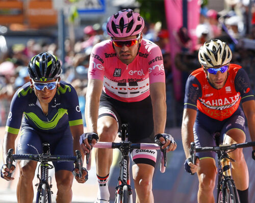 Tom Dumoulin, Nairo Quintana, Vincenzo Nibali, Ortisei, Giro d'Italia 2017