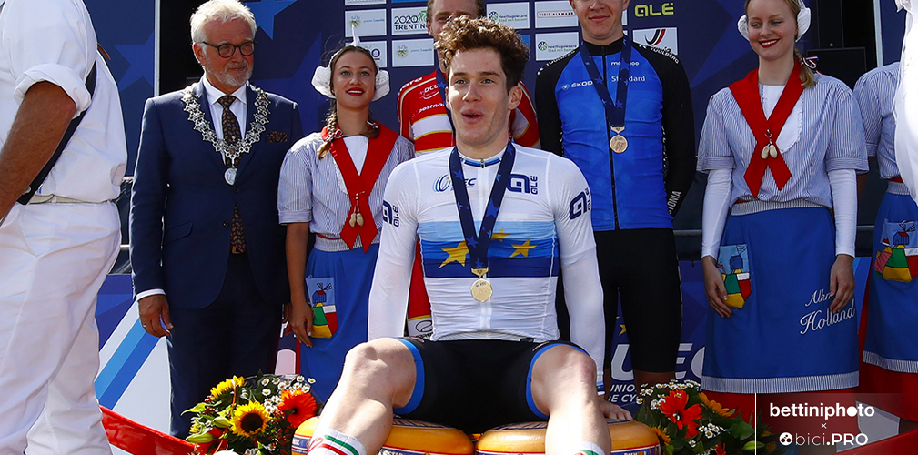 Alberto Dainese, campionati europei Alkmaar 2019