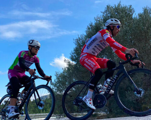 Francesco Gavazzi, Vincenzo Albanese, ritiro Eolo Kometa 2020