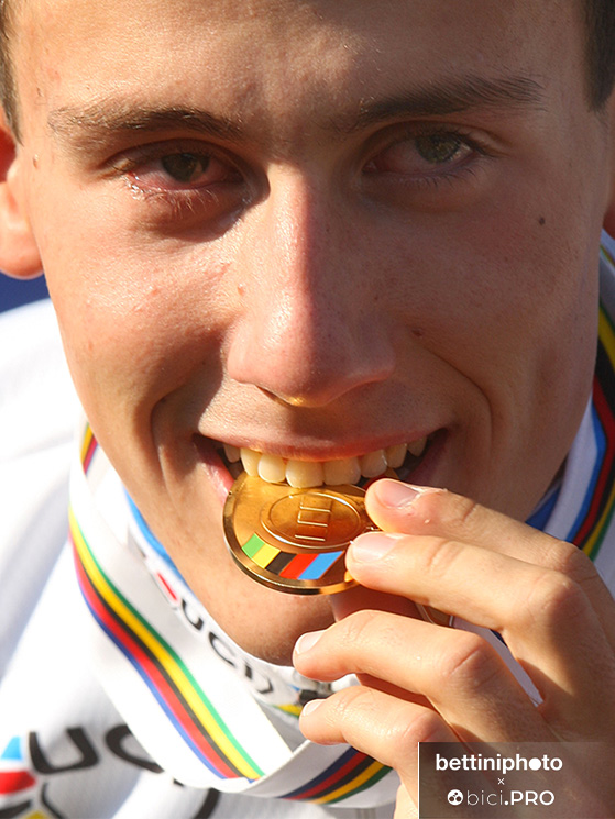 Adriano Malori, mondiale crono U23, Varese 2008