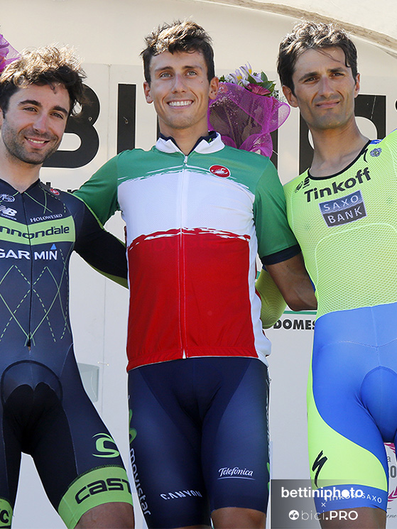 Campionato italiano crono, Moreno Moser, Adriano Malori, Daniele Bennati