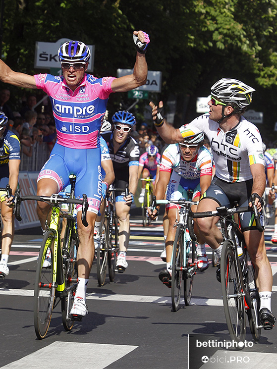 Alessandro Petacchi, Mark Cavendish, Giro d'Italia 2011, Parma