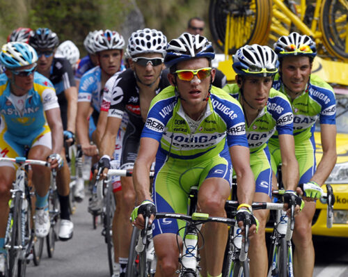 Sylvester Szmyd, Vincenzo Nibali, Ivan Basso, Giro d'Italia 2010
