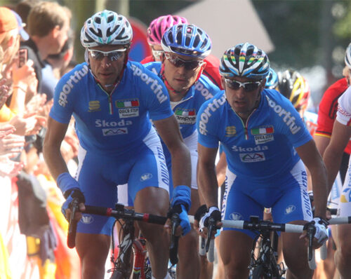 Andrea Tonti, Paolo Bettini, mondiali Stoccarda 2007