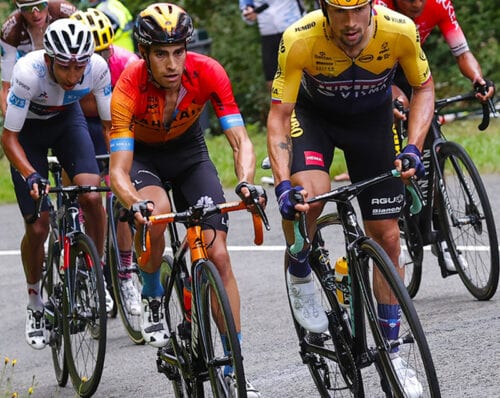 Primoz Roglic, Mikel Landa, Egan Bernal, Tour de France 2020