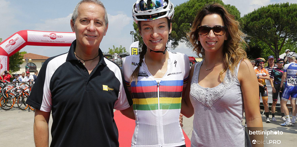 Piergiorgio Severini, Lizzie Armitstead, Giada Borgato, Giro donne 2016