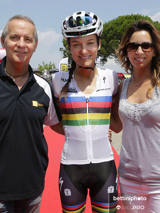 Piergiorgio Severini, Lizzie Armitstead, Giada Borgato, Giro donne 2016