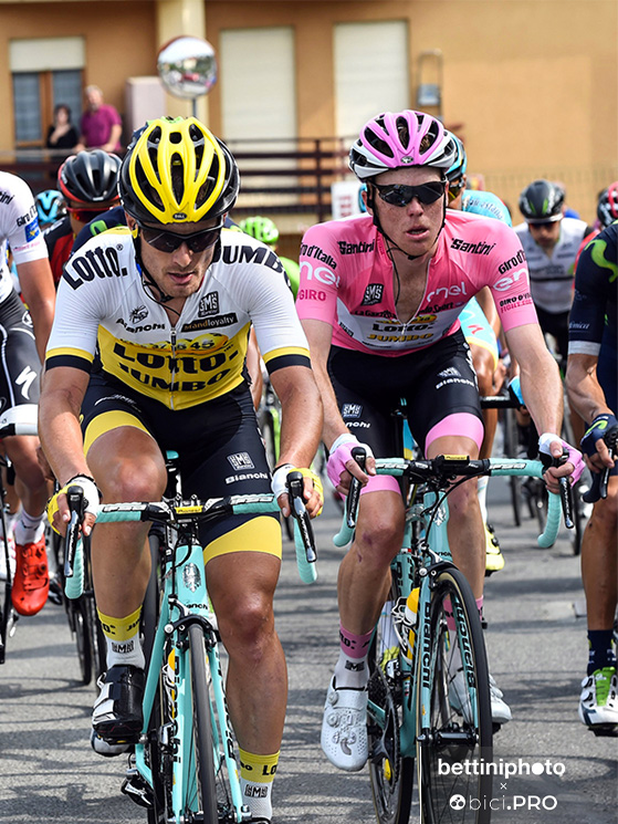 Enrico Battaglin, Alejandro Valverde, Steven Kruijswijk, Giro d'Italia 2016