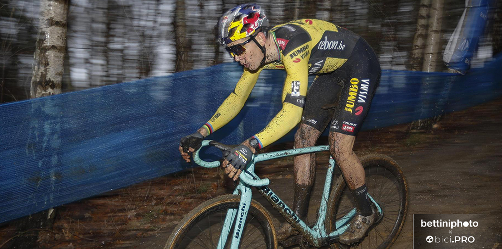 Wout Van Aert, posizione in discesa 2020