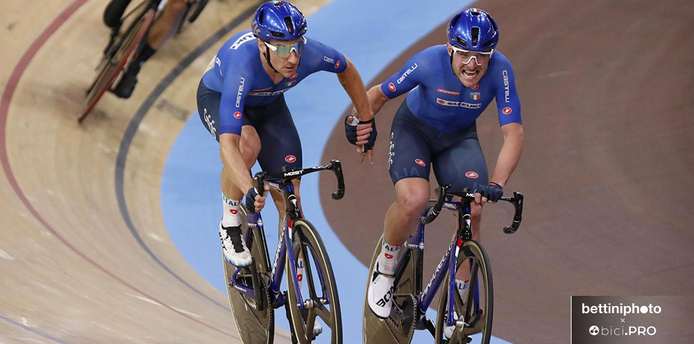 Elia Viviani, SImone Consonni, mondiali Berlino 2020