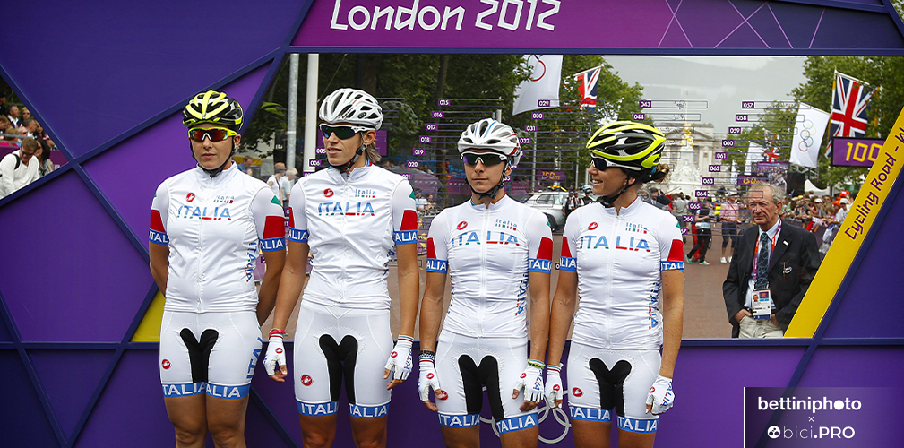 Monia Baccaille, Noemi Cantele, Giorgia Bronzini, Tatiana Guderzo, Olimpiadi Londra 2012