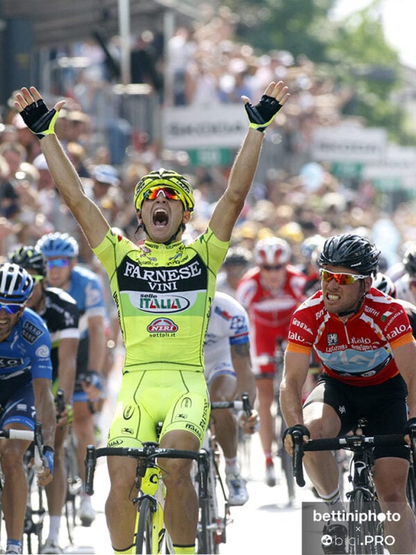 Andrea Guardini, Mark Cavendish, Vedelago, Giro d'Italia 2012