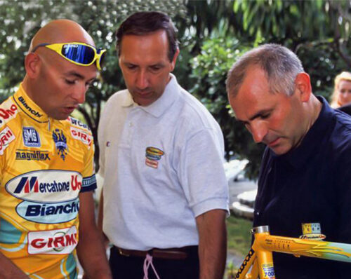 Pantani, Martinelli e Veneziano