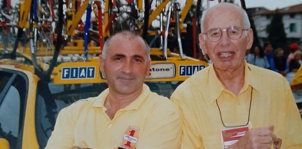 Luigi Veneziano con Luciano Pezzi