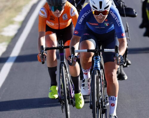 Elisa Longo Borghini, Annemiek Van Vleuten, Imola 2020