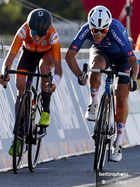 Elisa Longo Borghini, Annemiek Van Vleuten, Imola 2020