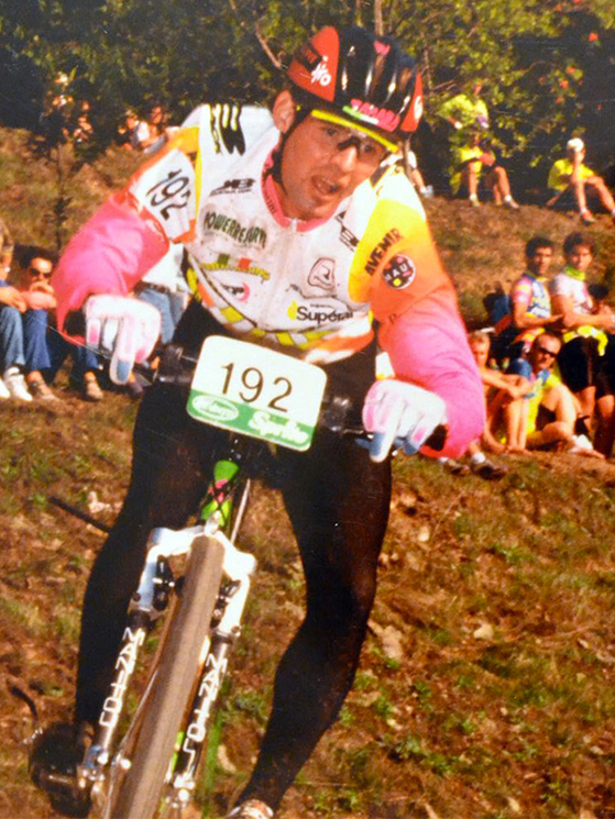 Claudio Vettorel, mondiali Mtb Ciocco 1990