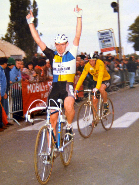 Claudio Vettorel, ultima vittoria Cavasagra, 1987