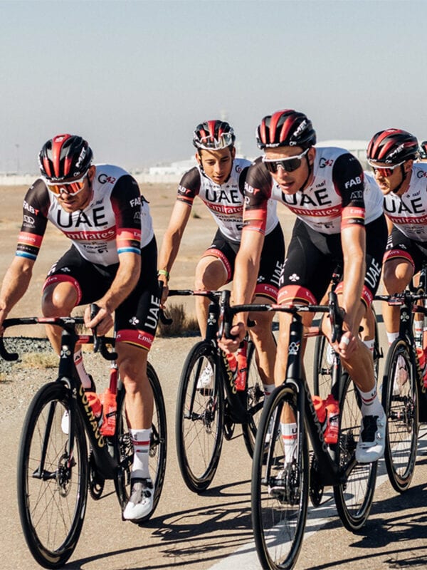 UAE Team Emirates in ritiro