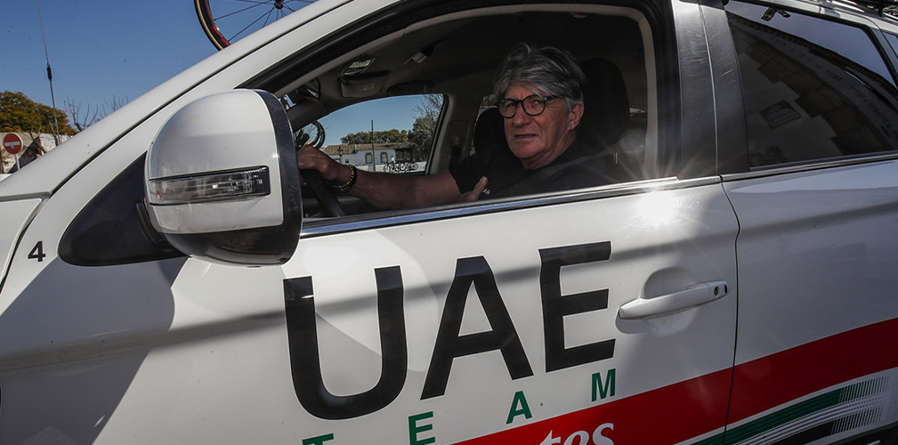 Oggi Bruno Vicino è nello staff della UAE Team Emirates