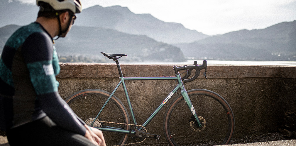 La Cinelli Nemo Tig Gravel con il Campagnolo Ekar