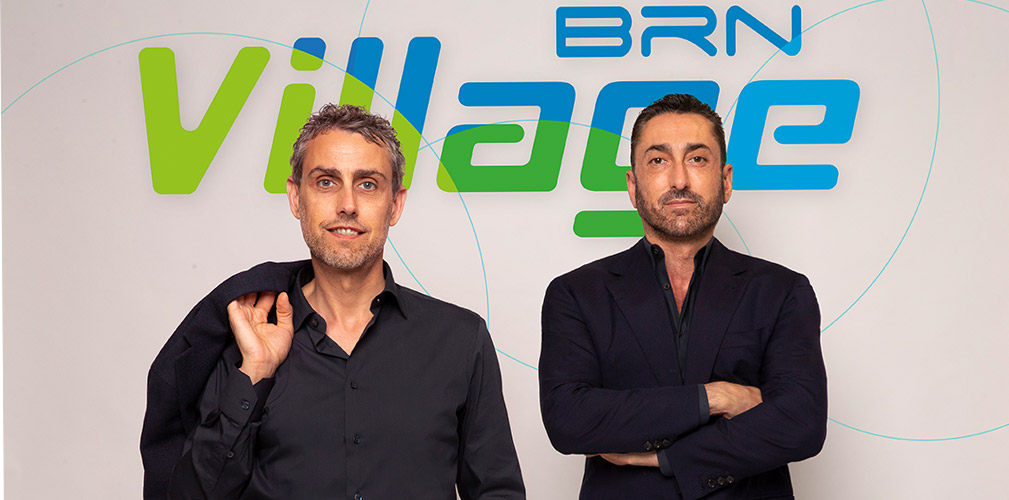 Da sinistra a destra, Marco e Gianluca Bernardi i titolari di BRN