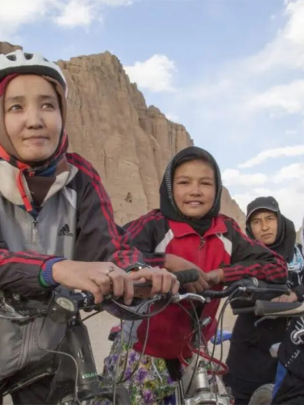 cicliste afghane