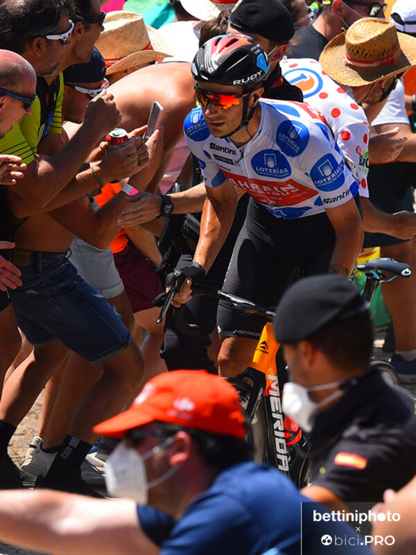 Caruso parole da leader sulla strada per Santander bici.PRO