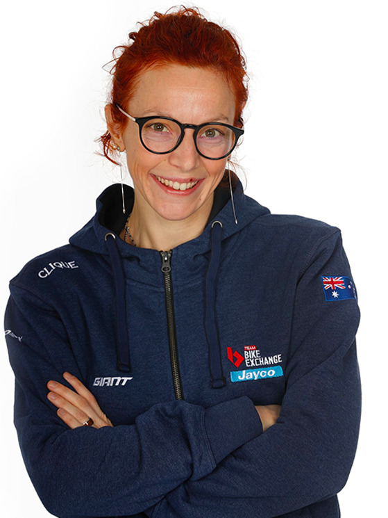 Nel 2021 Laura Martinelli ha lavorato per il Team Novo Nordisk, da quest’anno è alla Bike Exchange