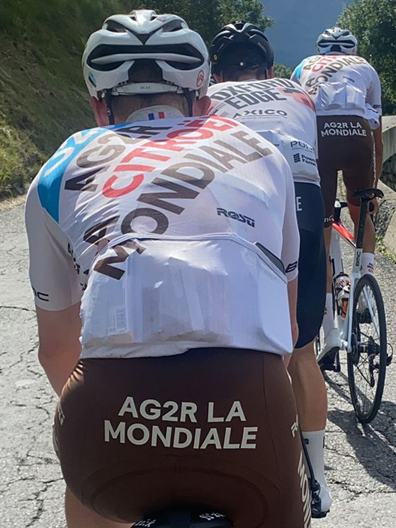 AG2R allenamenti 2022