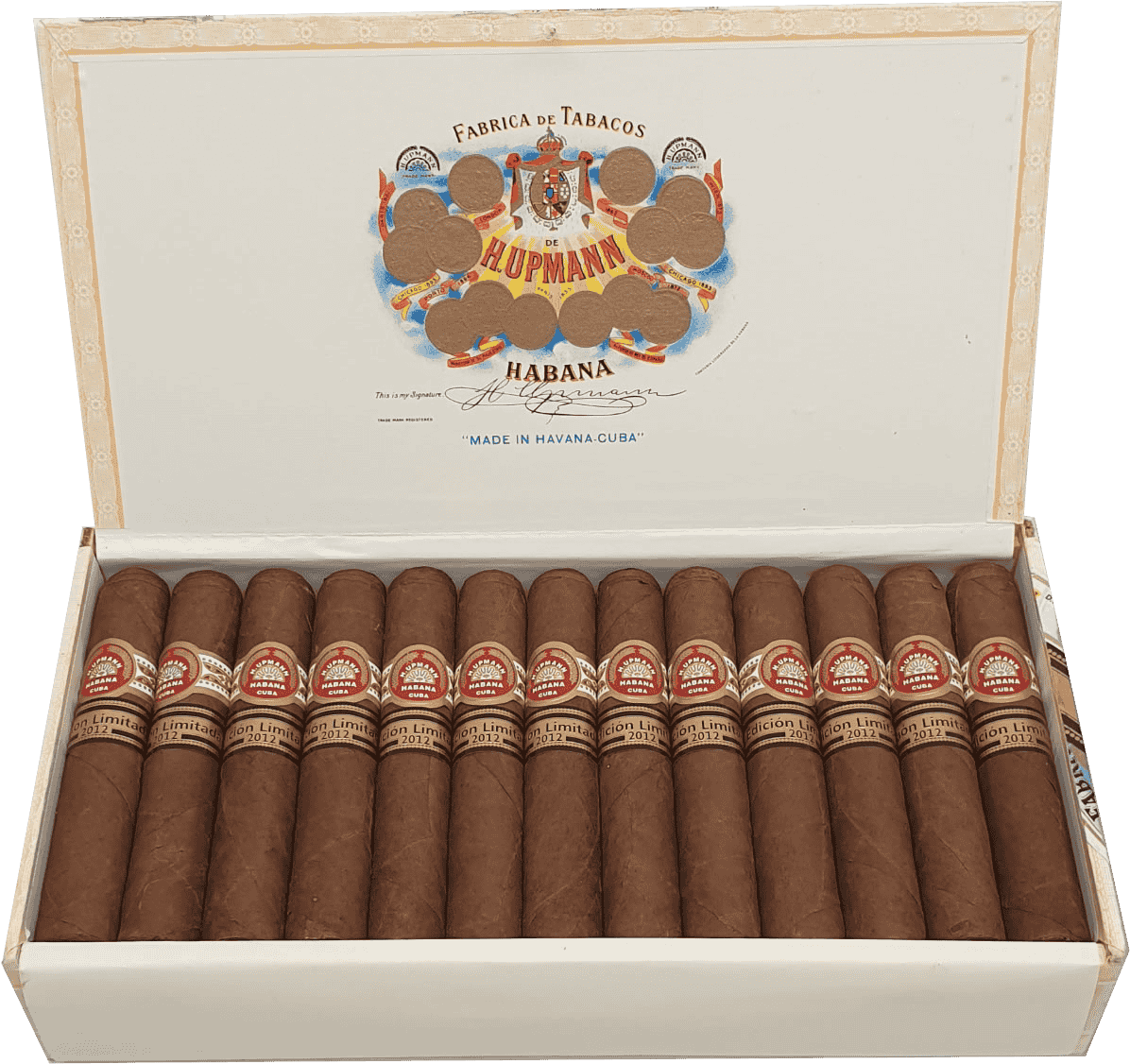 H. Upmann Robustos Edicion Limitada 2012 Box of 25