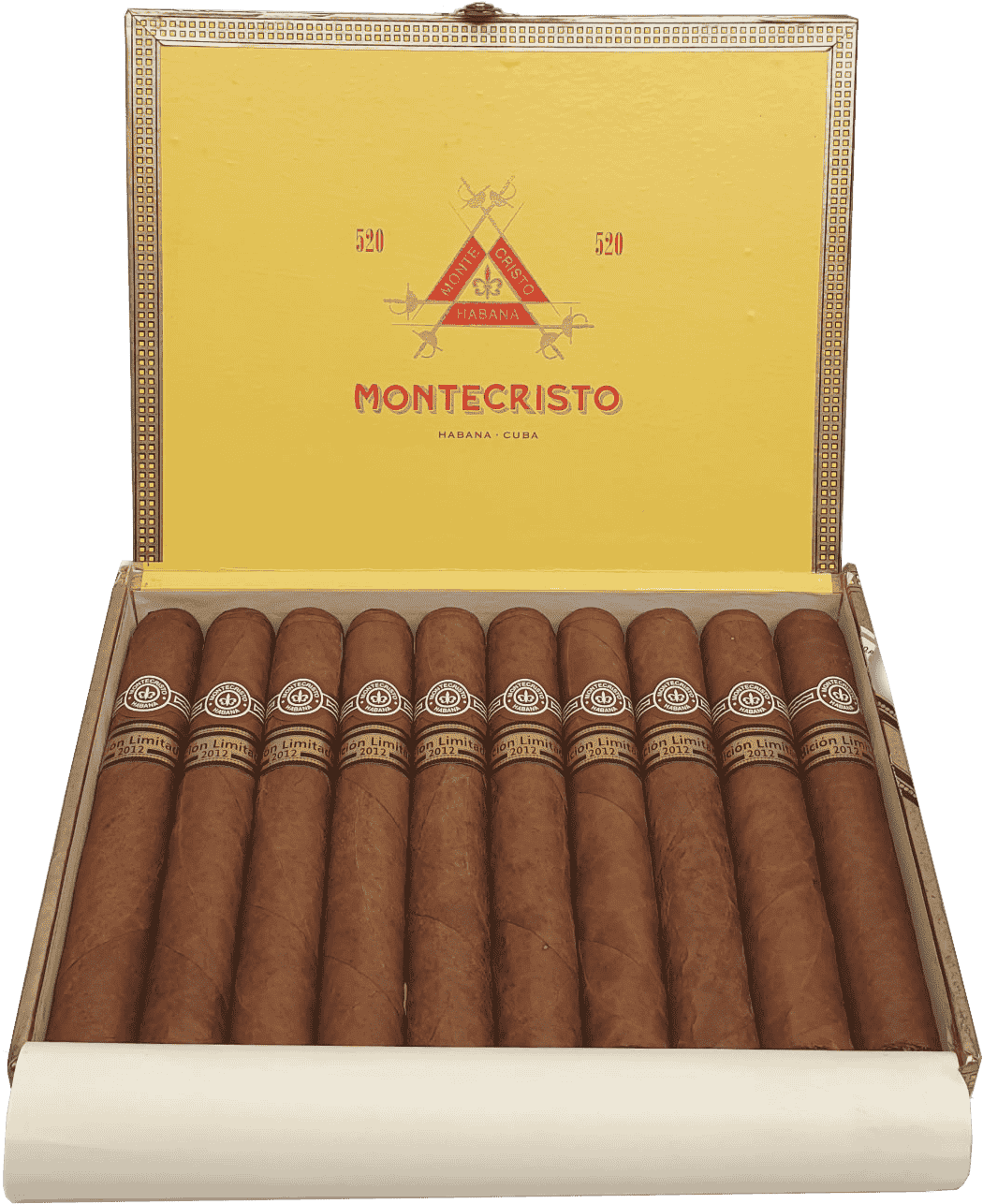 Montecristo 520 Edición Limitada 2012 Box of 10