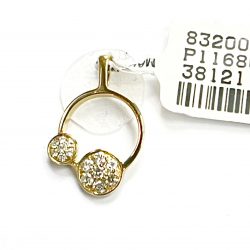 18K Diamond Pendant