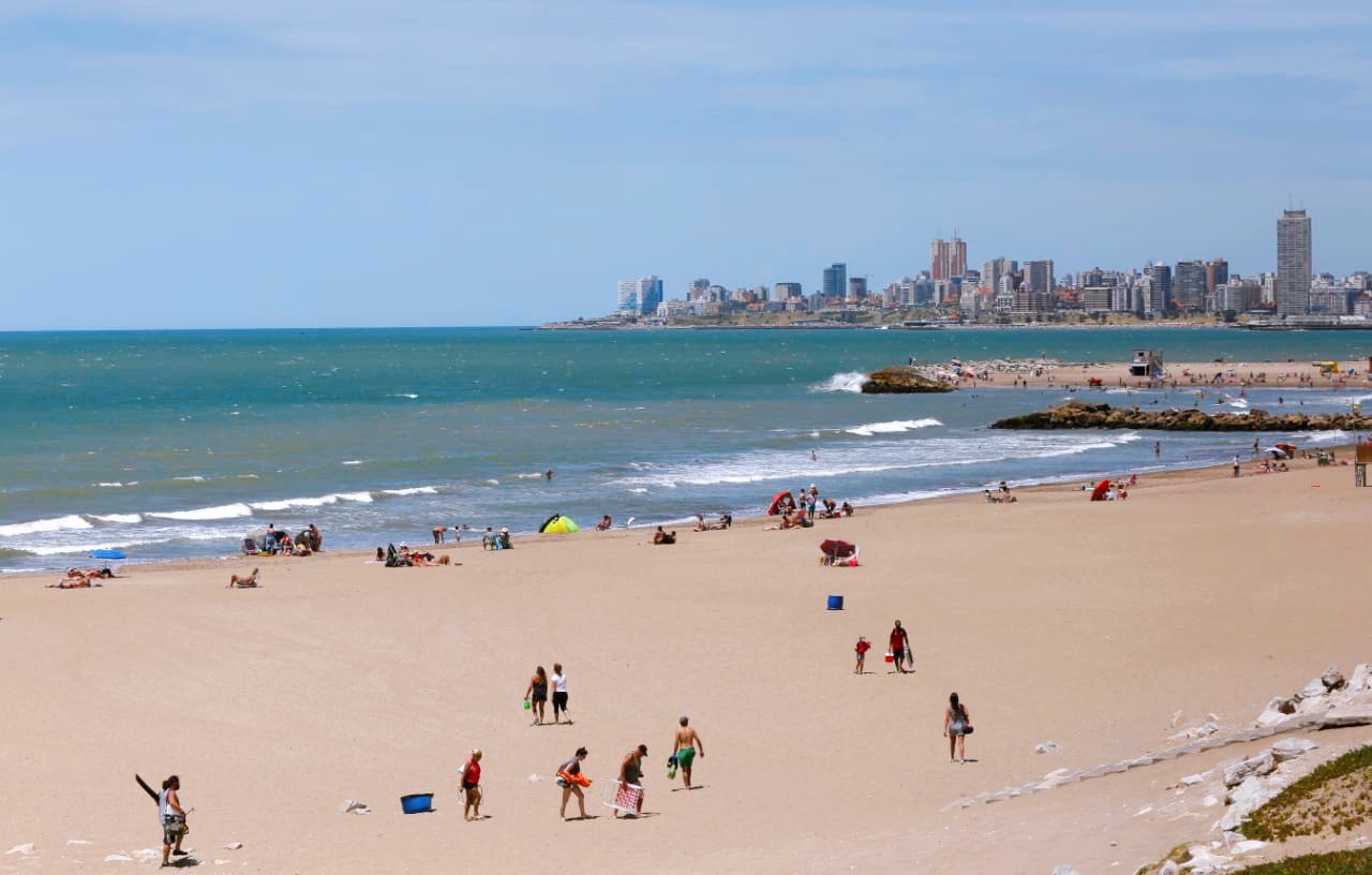 Mar del Plata, la ciudad turística por excelencia de la costa provincial.
