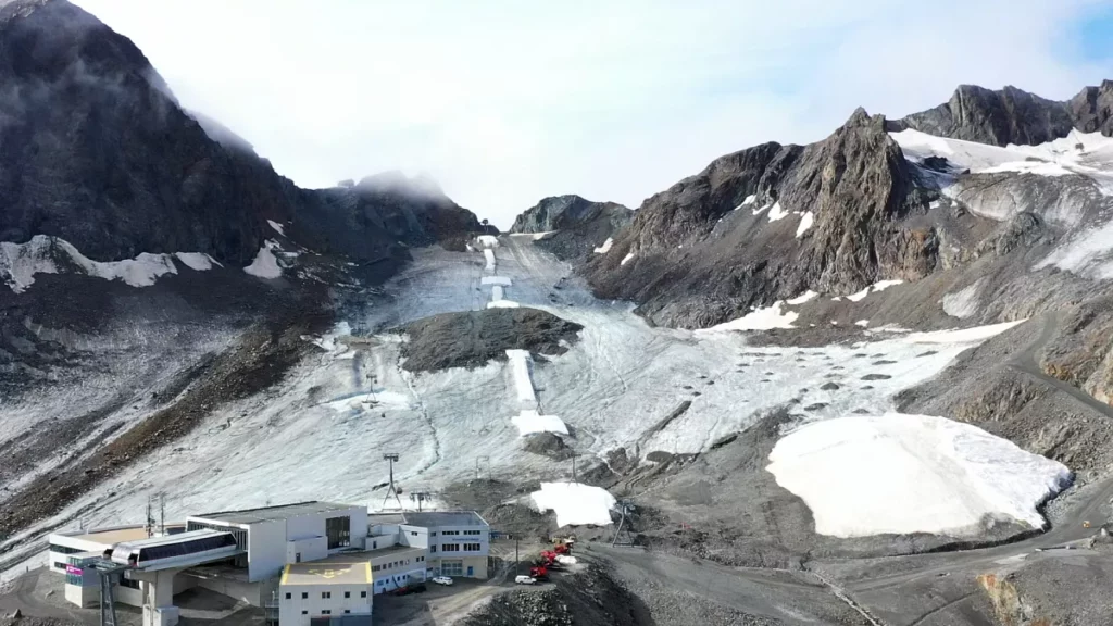 glaciares de los Alpes