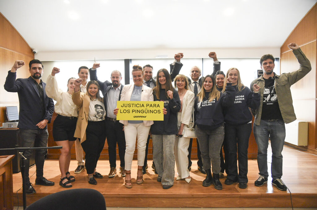 Juicio Punta Tombo. (Foto: Greenpeace).