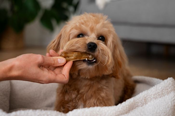 El emprendimiento de alimentación natural para mascotas.