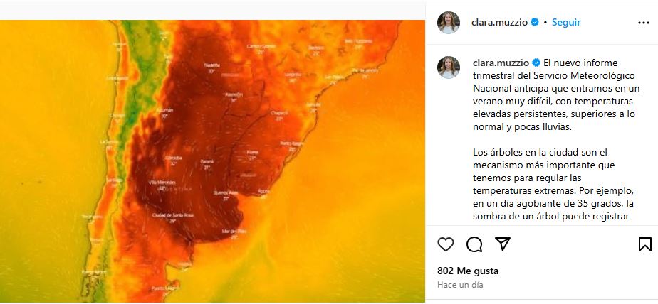 clima verano 2025